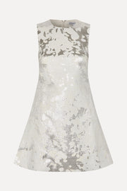 Stine Goya Kick Pleat Mini Dress Dress Lurex Garden
