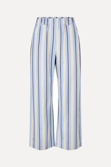 Stine Goya Cropped Pants With Tab Pants Lightwave Stripes