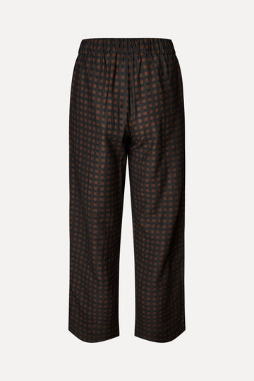 Stine Goya Elasticated Waistband Pants Pants Morgensol Checks
