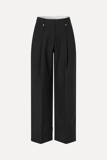 Stine Goya Elevated Pleat Pants Pants Black