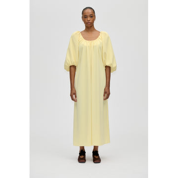 Stine Goya Romantic Voluminous Sleeve Dress Dress Pastel Yellow