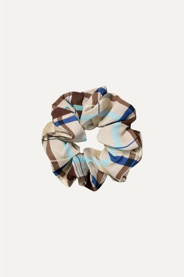 Stine Goya Scrunchie Accessories Scarlet Grid